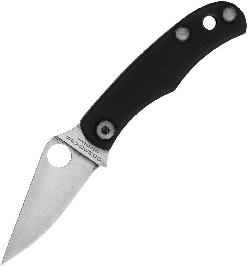Spyderco Bug Slip Joint Pocket Knife Black G10 - SC133GBKP