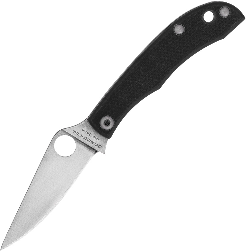 Spyderco Honeybee Slip Joint Pocket Knife Black - SC137GBKP