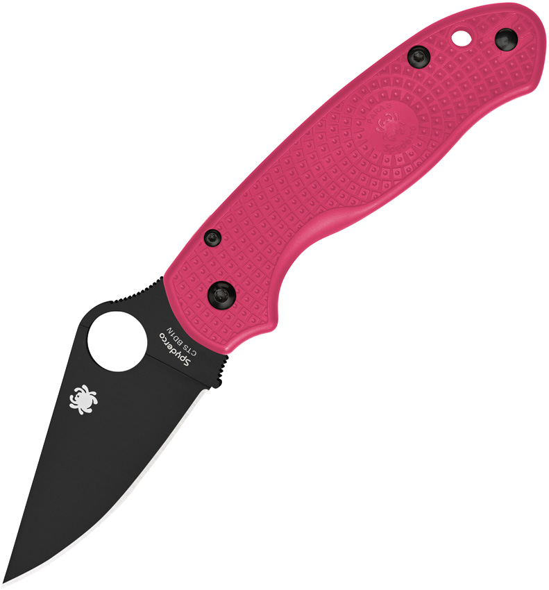Spyderco Para 3 Compression Lock Pocket Knife Pink Lightweight - SC223PPNBK