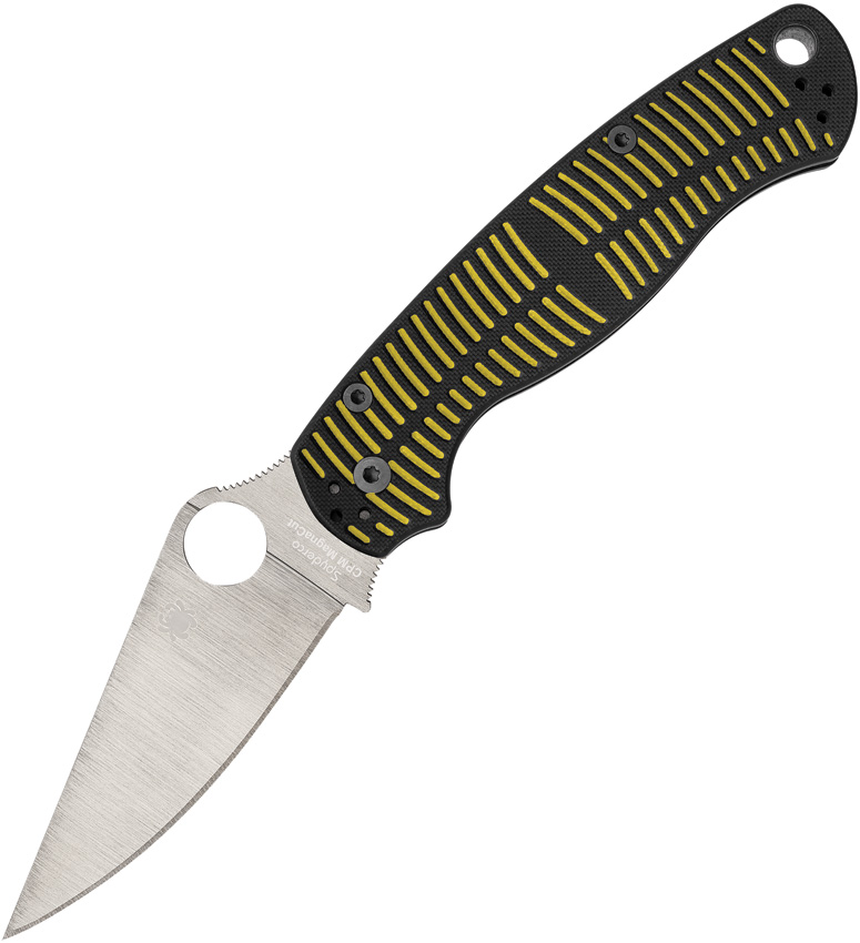 Spyderco Para Military 2 Compression Lock Pocket Knife - SC81GBKYLMCP2
