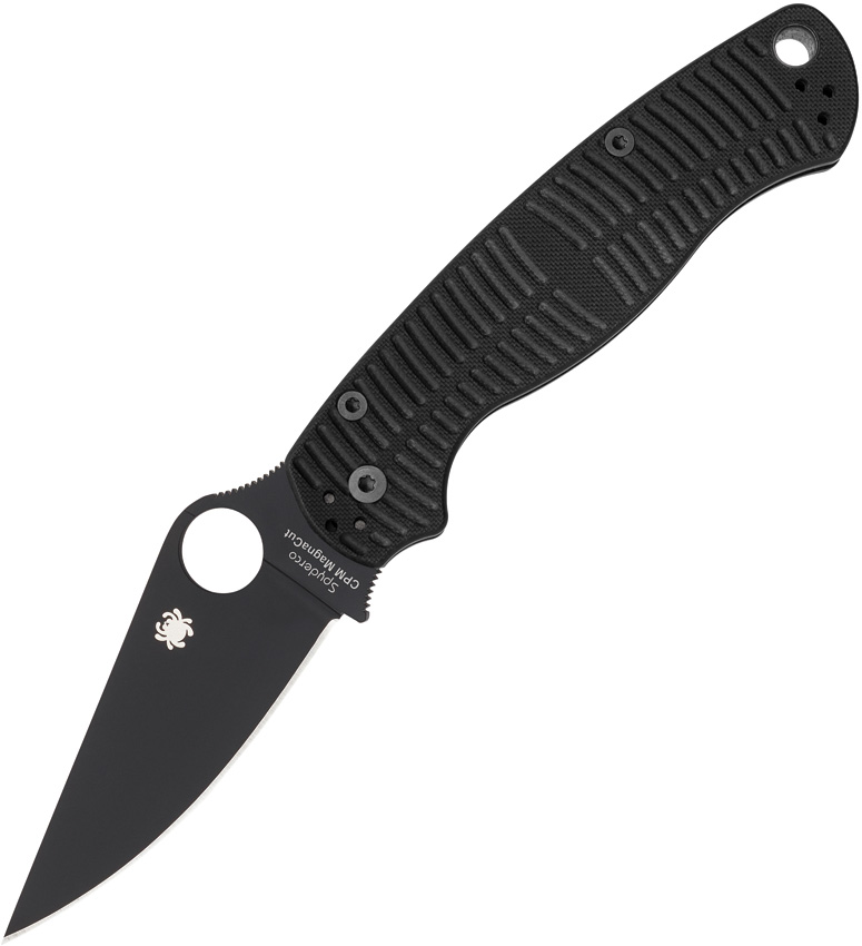 Spyderco Para Military Compression Lock Pocket Knife Salt - SC81GMCBKP2
