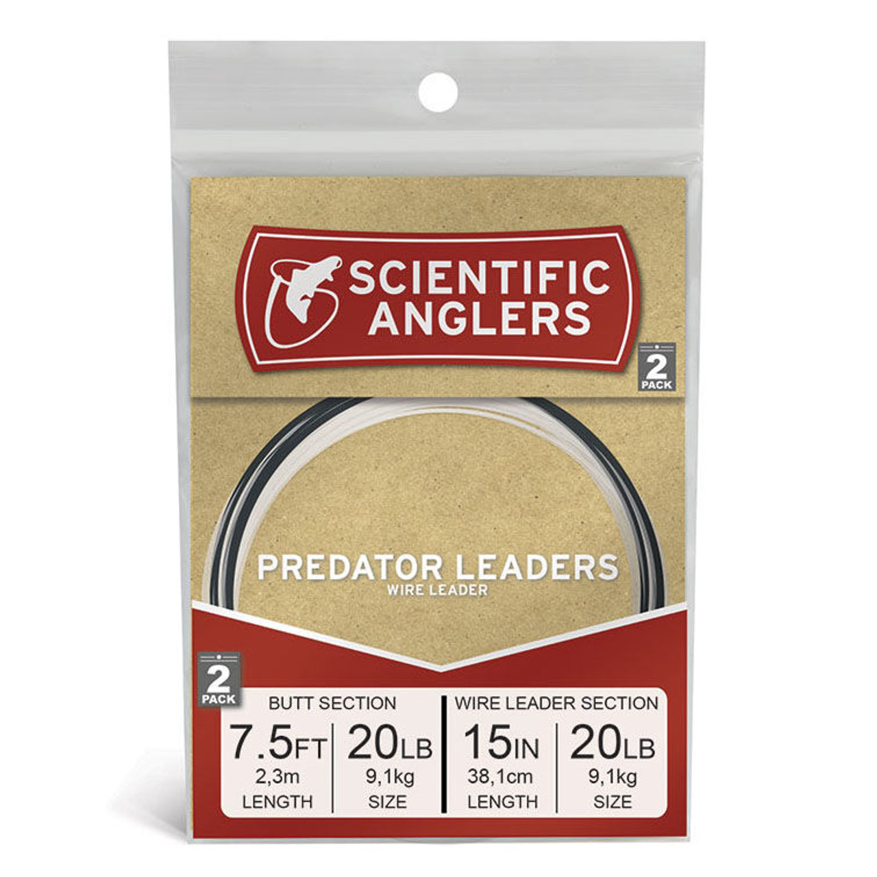 Scientific Anglers Predator Wire Leader - 2 Pk.