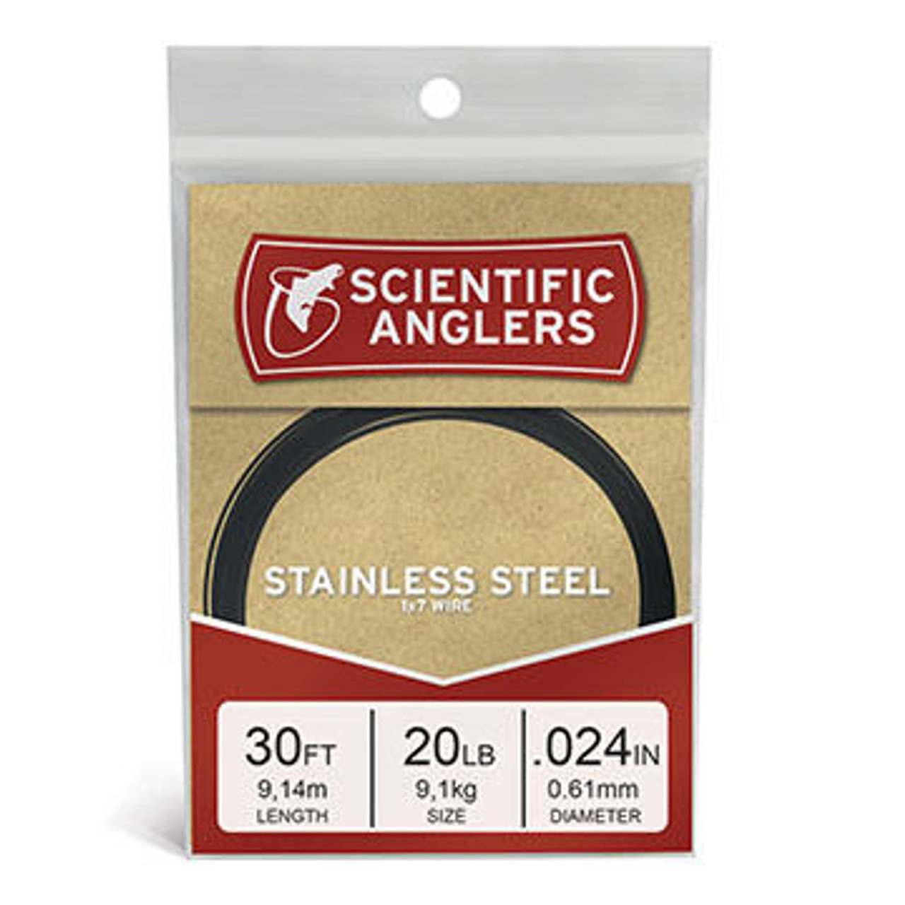 Scientific Anglers Stainless Wire Leader - 30 Ft.