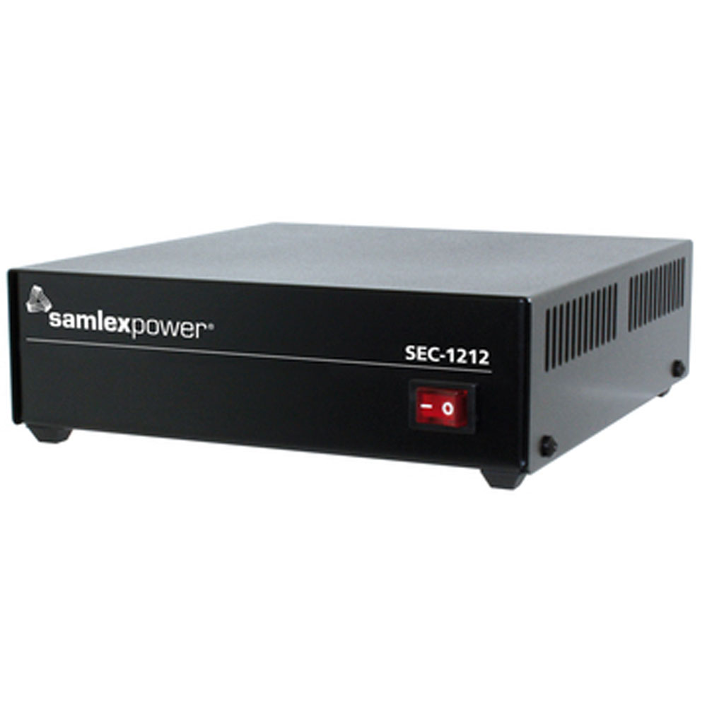 Samlex SEC-1212-CDM 10 Amp Power Supply w/Cvr for Mot CDM750, CDM1250, CDM1550