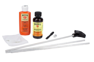 Hoppes 12 Gauge Shotgun Cleaning Kit with 3-Piece Aluminum Rod
