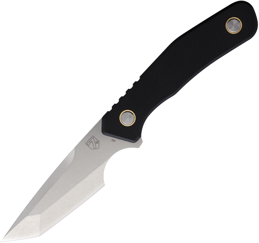 Se7en Plus Strider Fixed Blade Knife SW Black - SPL240502BKS
