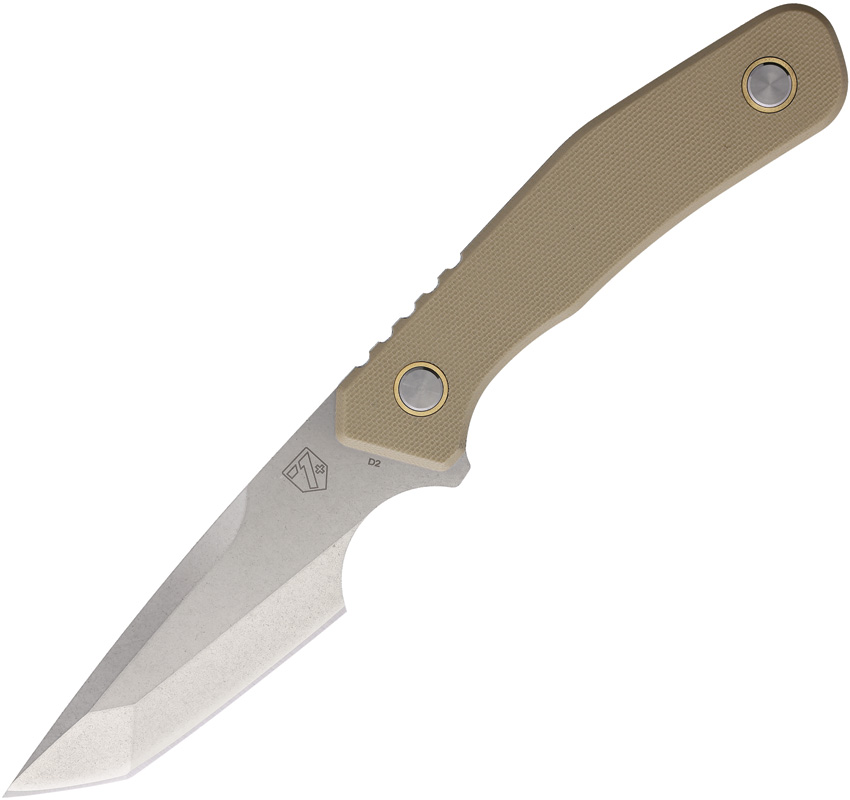 Se7en Plus Strider Fixed Blade Knife SW FDE - SPL240502FDS