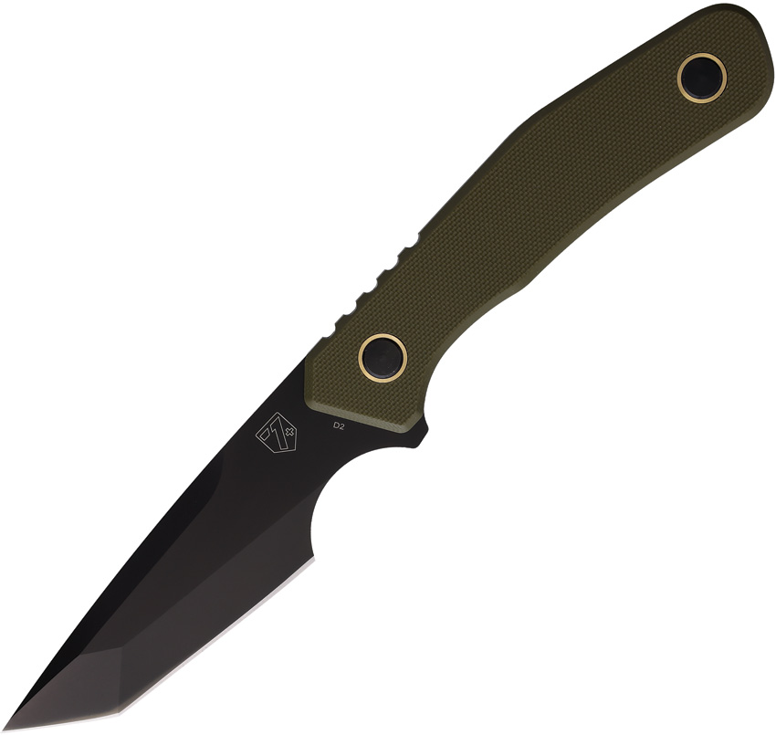 Se7en Plus Strider Fixed Blade Knife OD Green - SPL240502OD