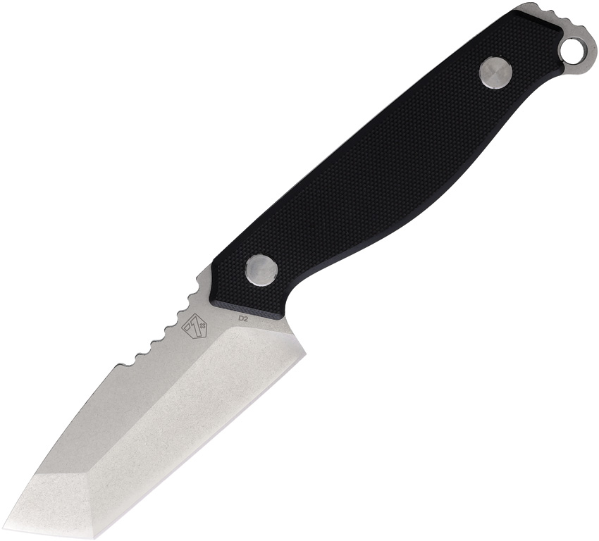 Se7en Plus Raptor Fixed Blade Knife SW Black - SPL240503BKS