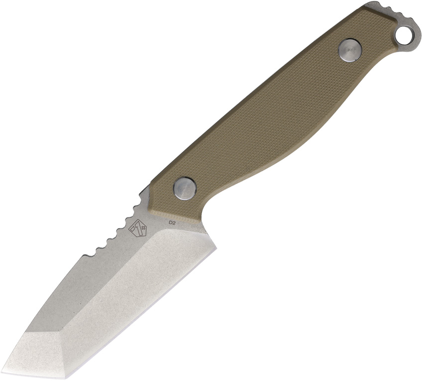 Se7en Plus Raptor Fixed Blade Knife SW FDE - SPL240503FDS