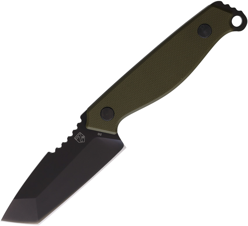 Se7en Plus Raptor Fixed Blade Knife OD Green - SPL240503OD