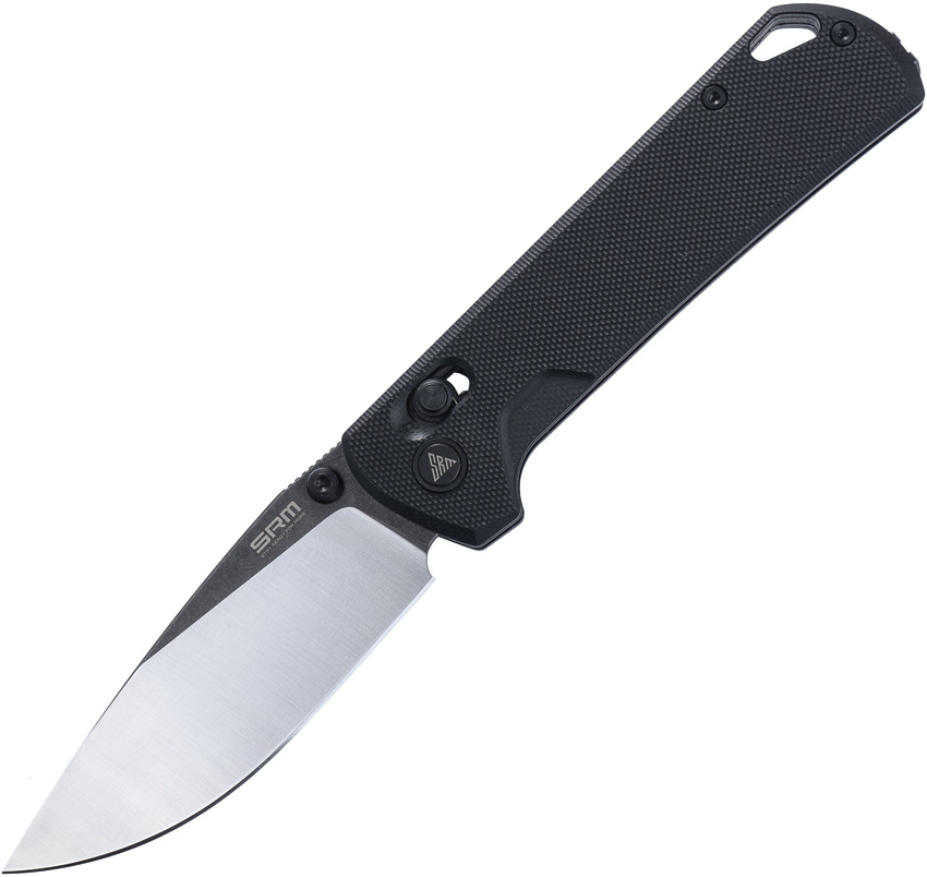 SRM 168L Ambi Lock Pocket Knife Black - SRM168LGB2