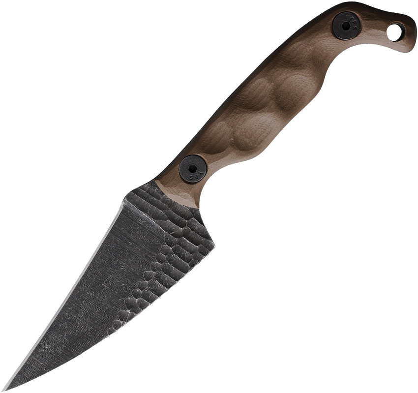 Stroup Mini Mod 2 Fixed Blade Knife FDE - STPMINI2FDEG10