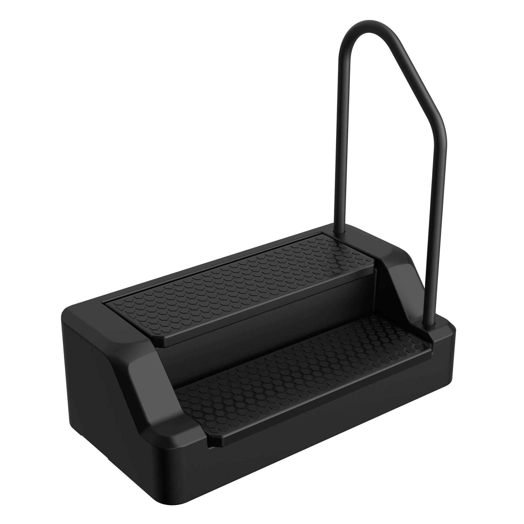 AquaRest - Safe-N-Store Spa Steps - Black