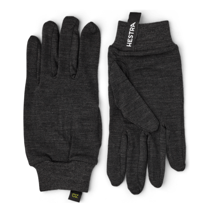 Hestra Merino Wool Liner Active Charcoal