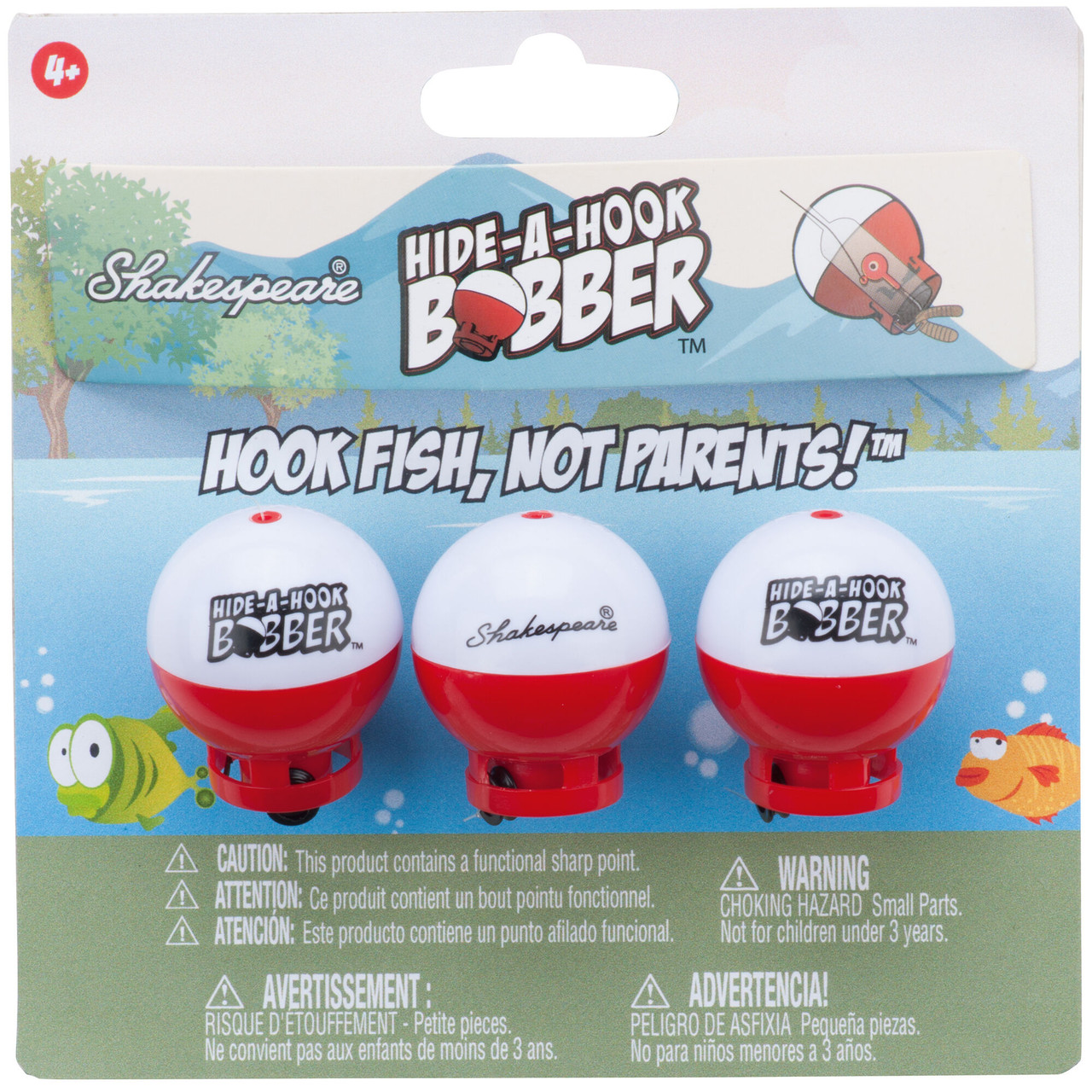 Shakespeare Hide-a-Hook Float - 3 Pk.
