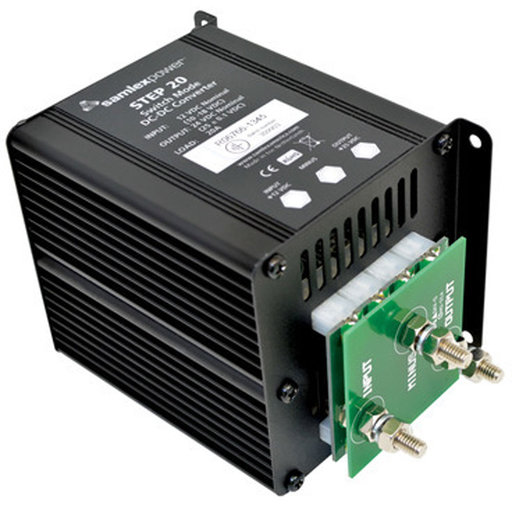 Samlex STEP20 DC-DC Converter, 9-18V Input 24V Output, 20 Amps