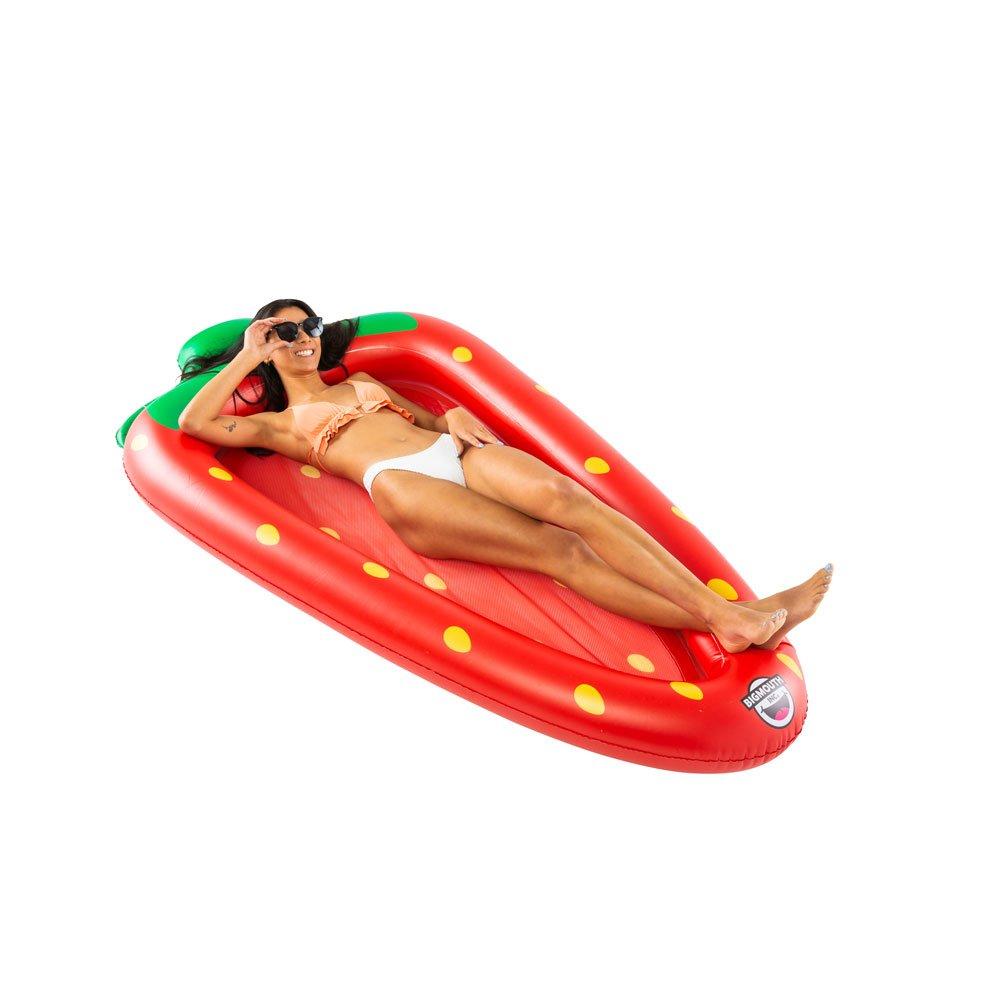 Big Mouth - Strawberry Mesh Hammock Pool Float