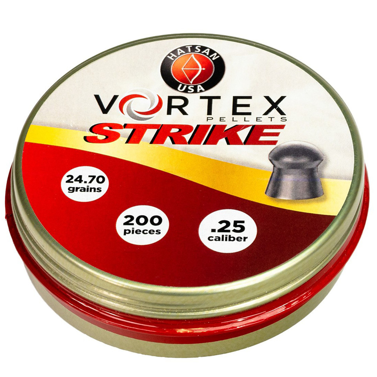 Hatsan Vortex Strike 25 Cal. Pellet (200)