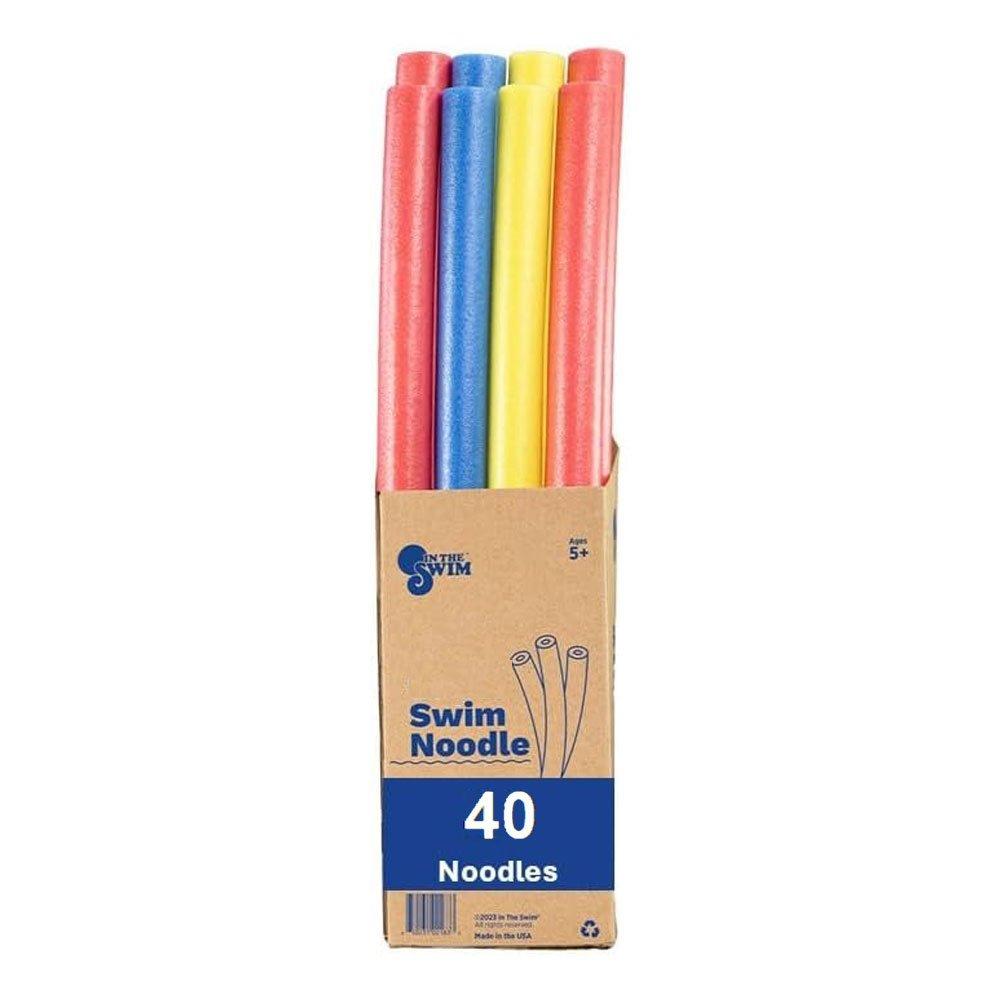 In The Swim - Super Swim Pool Noodles 40-Pack