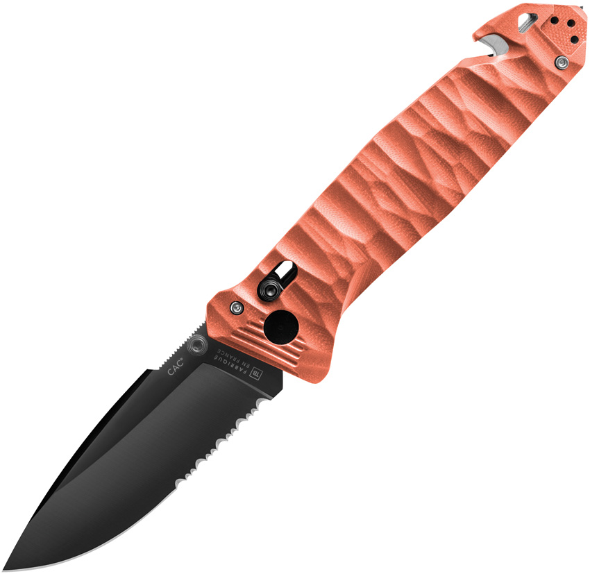 TB Outdoor C.A.C. S200 Axis Lock Pocket Knife Coral - TBO130