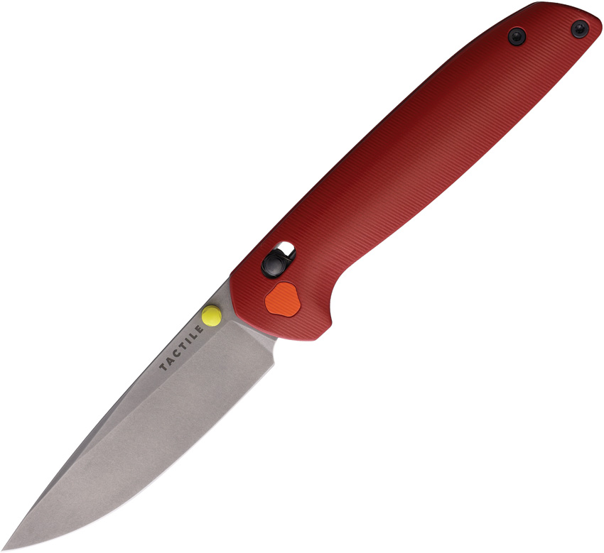 Tactile Knife Company Maverick Crossbar Lock Pocket Knife Ember - TKCMVMC01EM