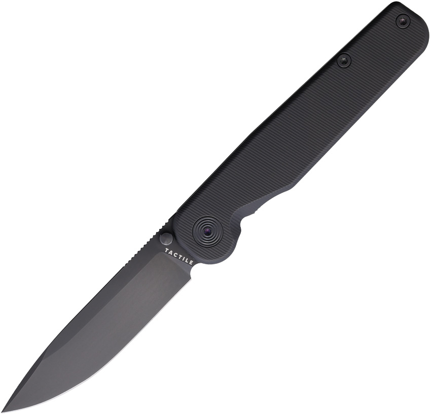 Tactile Knife Company Rockwall Linerlock Pocket Knife Black - TKCRTMCDL