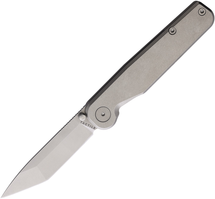 Tactile Knife Company Rockwall Linerlock Pocket Knife Tanto - TKCRTMCTNFL