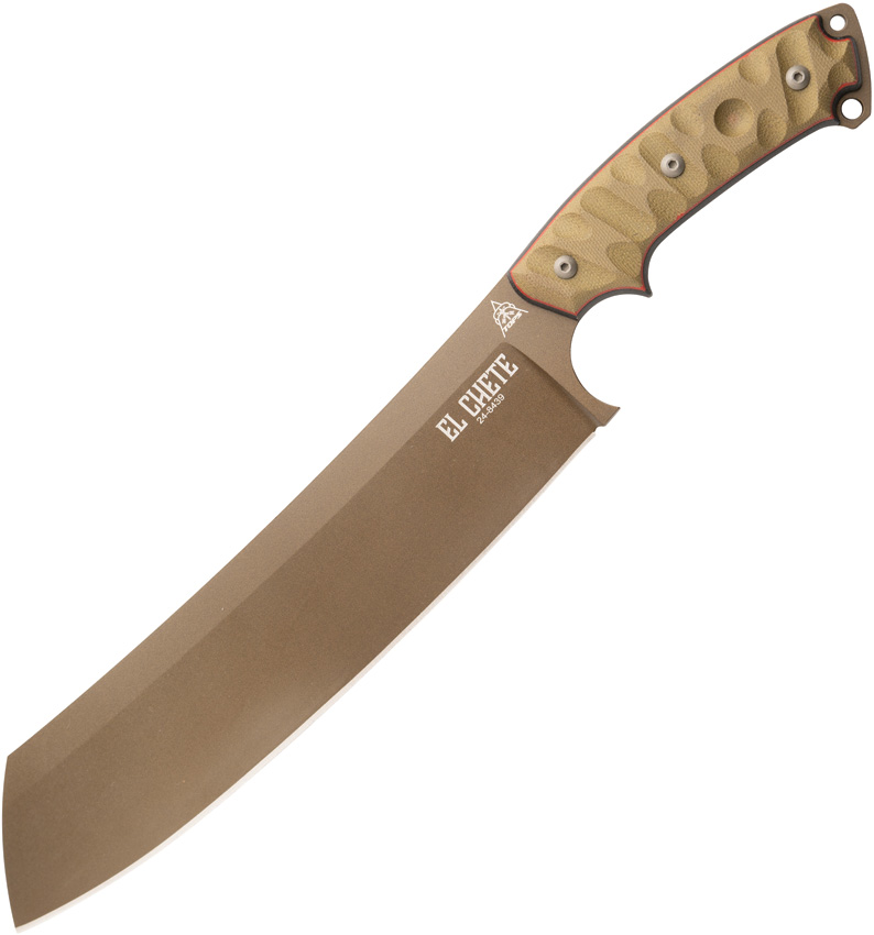TOPS El Chete Midnight Bronze RMT Machete - TPELCH03R