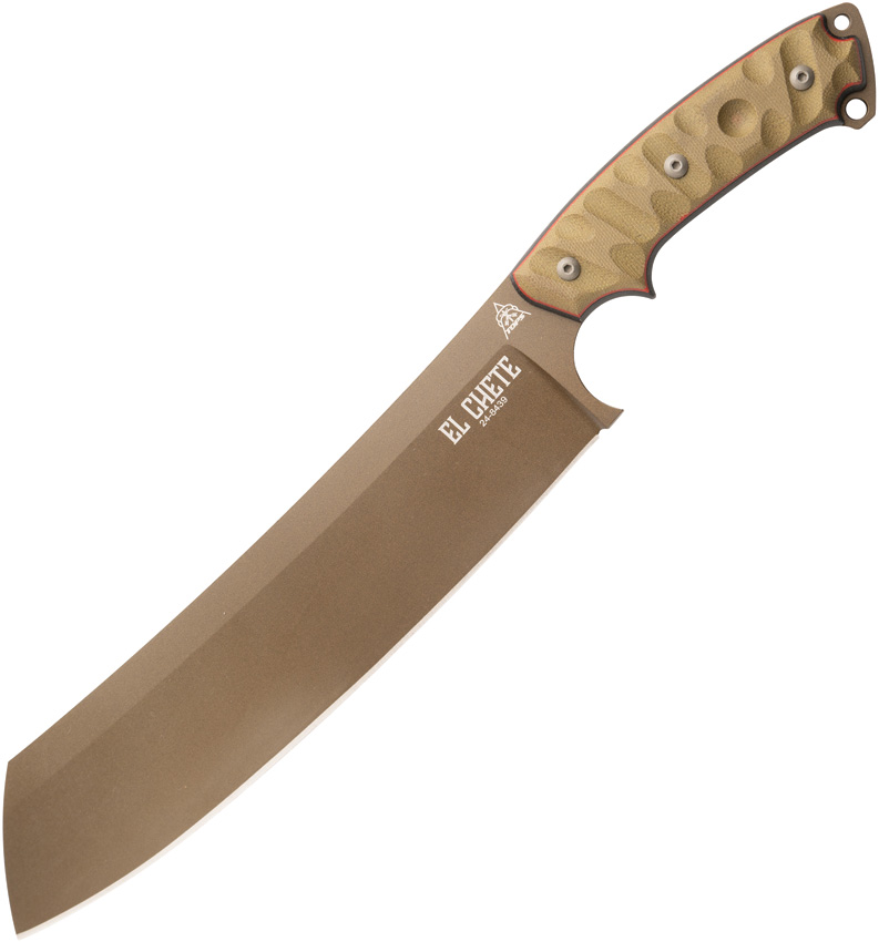 TOPS El Chete Midnight Bronze RMT Machete - TPELCH04R