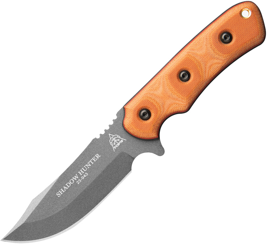 TOPS Shadow Hunter Fixed Blade Knife - TPSWHR01