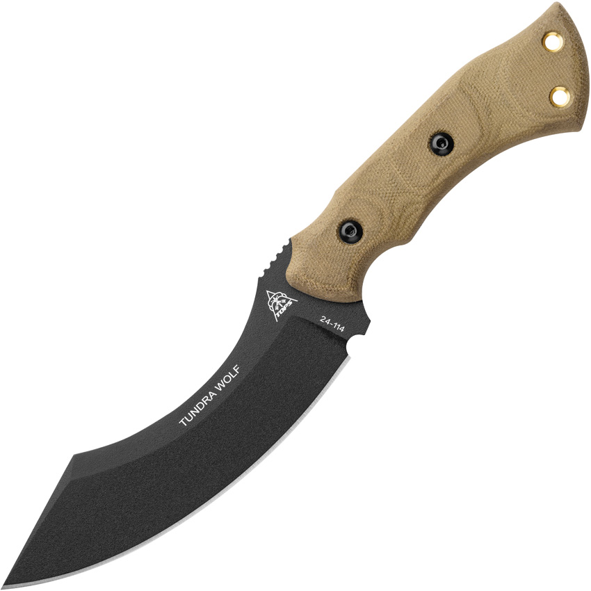 TOPS Tundra Wolf Fixed Blade Knife - TPTWLF01