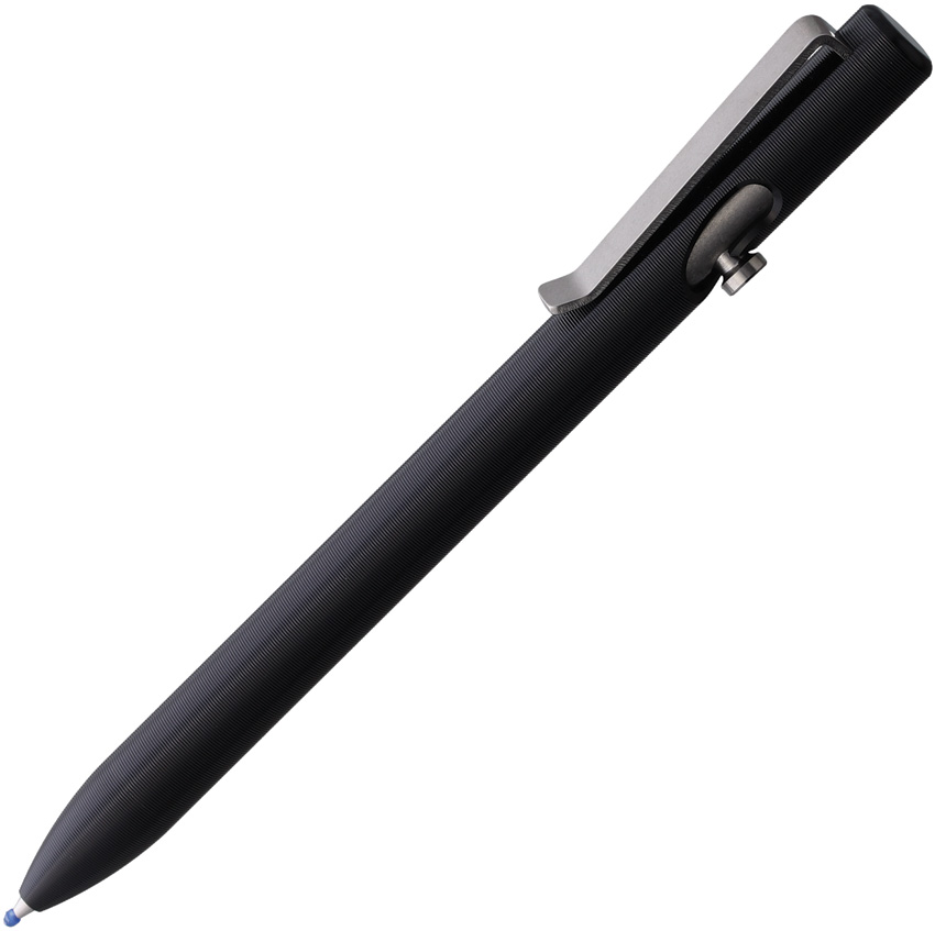 Tactile Turn Bolt Action Pen Standard Black - TTRBA1ALBK