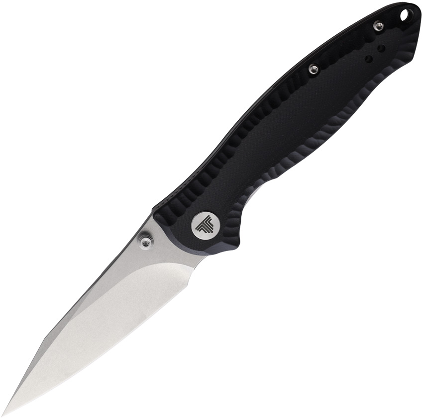 TRIVISA Delphinus Linerlock Pocket Knife Black - TVTY13BG14