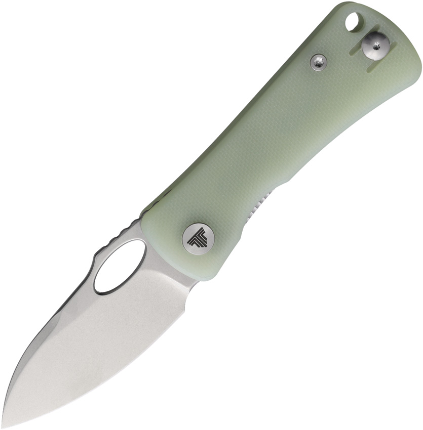 TRIVISA Andromeda Linerlock Pocket Knife Jade - TVTY18G14