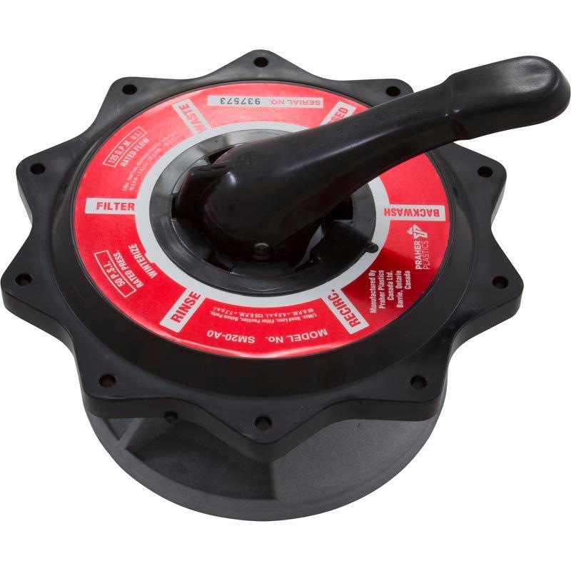 Praher - Top Assembly Valve 2in., Black