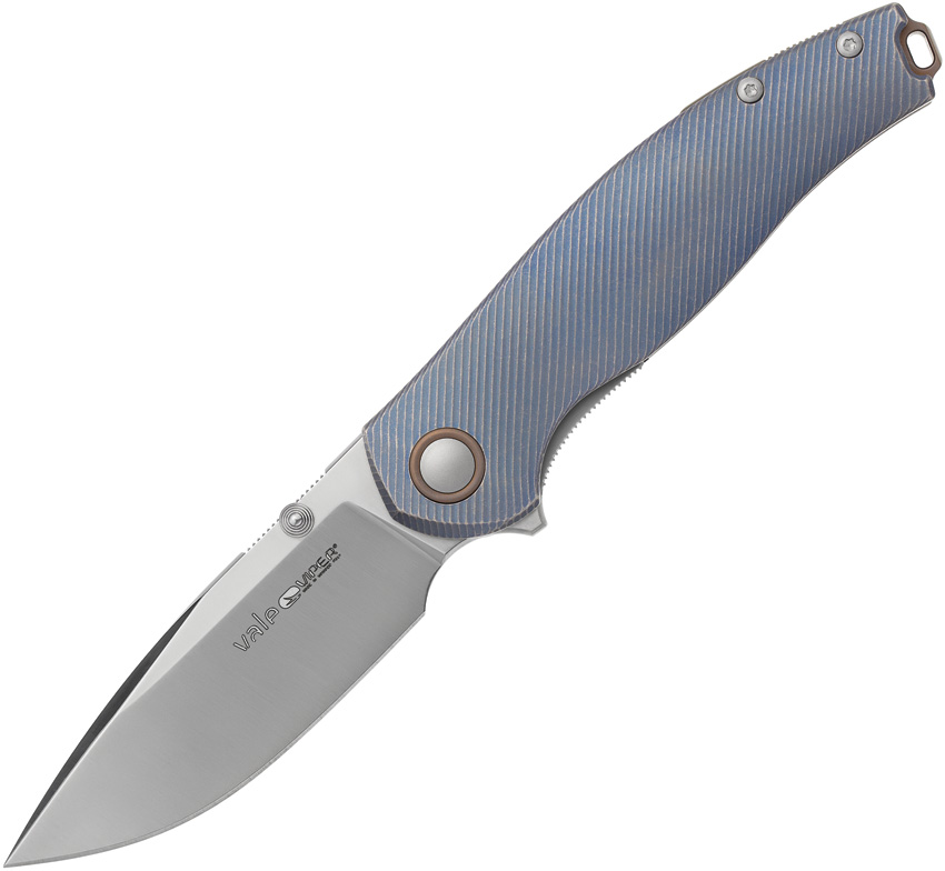 Viper Vale Linerlock Pocket Knife Titanium - V6004TIBL