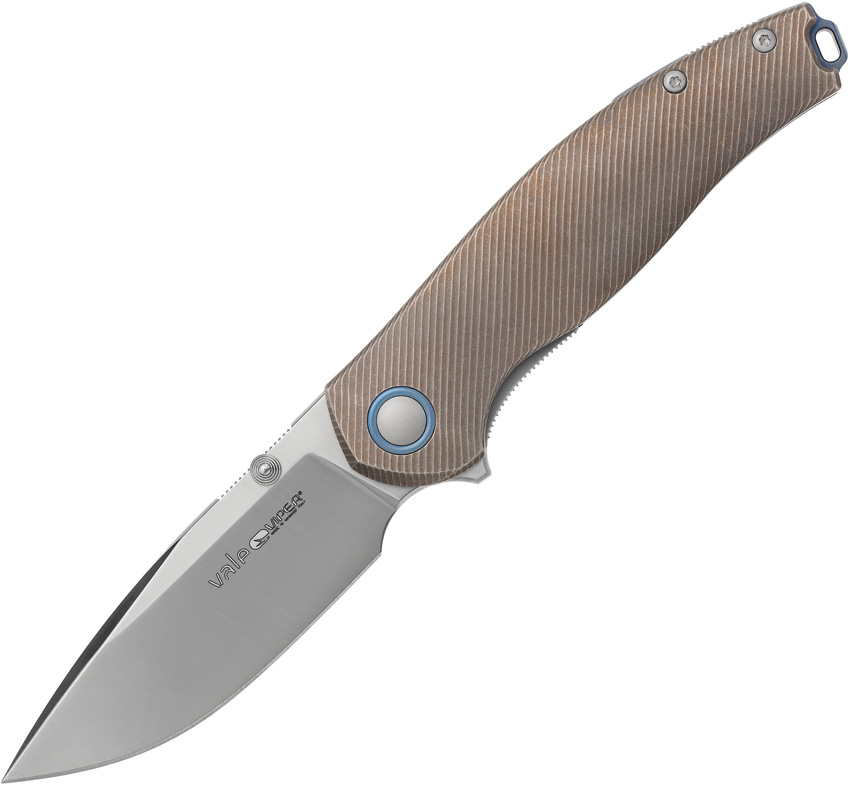 Viper Vale Linerlock Pocket Knife Titanium - V6004TIBR
