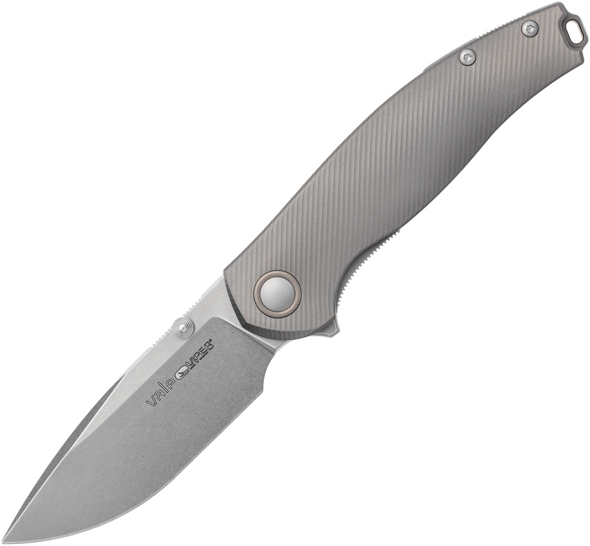 Viper Vale Linerlock Pocket Knife Titanium - V6006TI