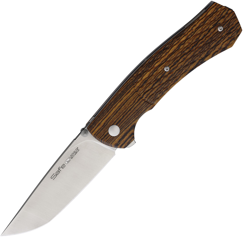 Viper Safe A.S.L.S. Linerlock Pocket Knife Bocote - V6018BC3D