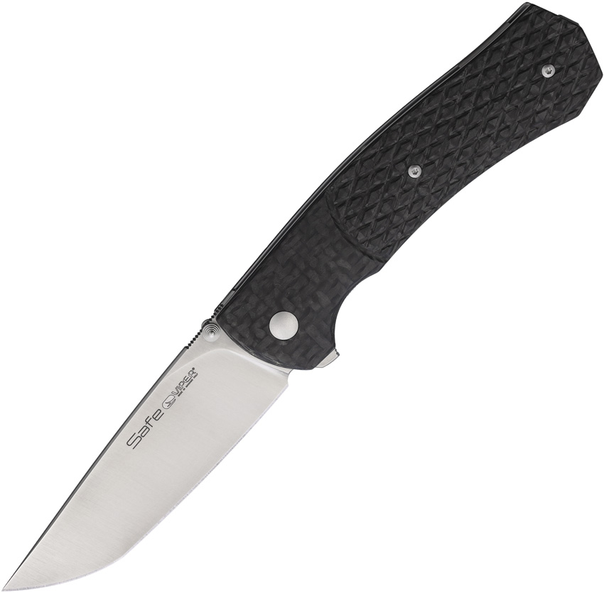 Viper Safe A.S.L.S. Linerlock Pocket Knife Carbon Fiber - V6018FC3D