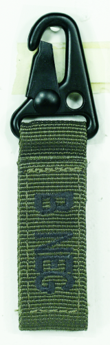 Voodoo Embroidered Blood Type Tags OD Green B- - VDT20-9725004000