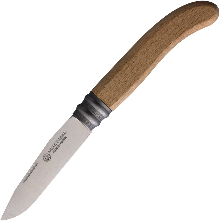 Andre Verdier L'ALPAGE 8.5 Folding Pocket Knife Beech - VERI3681317