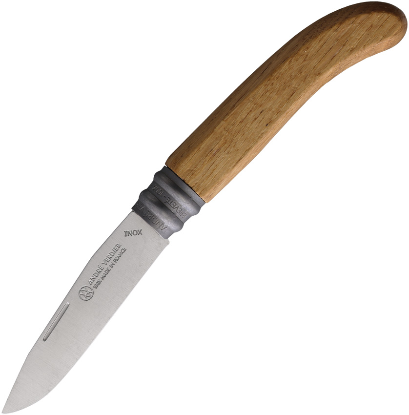 Andre Verdier L'ALPAGE 8.5 Folding Pocket Knife Oak - VERI3681330