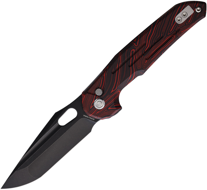Vosteed Thunderbird Trek Lock Pocket Knife Red/Black - VOSA0307