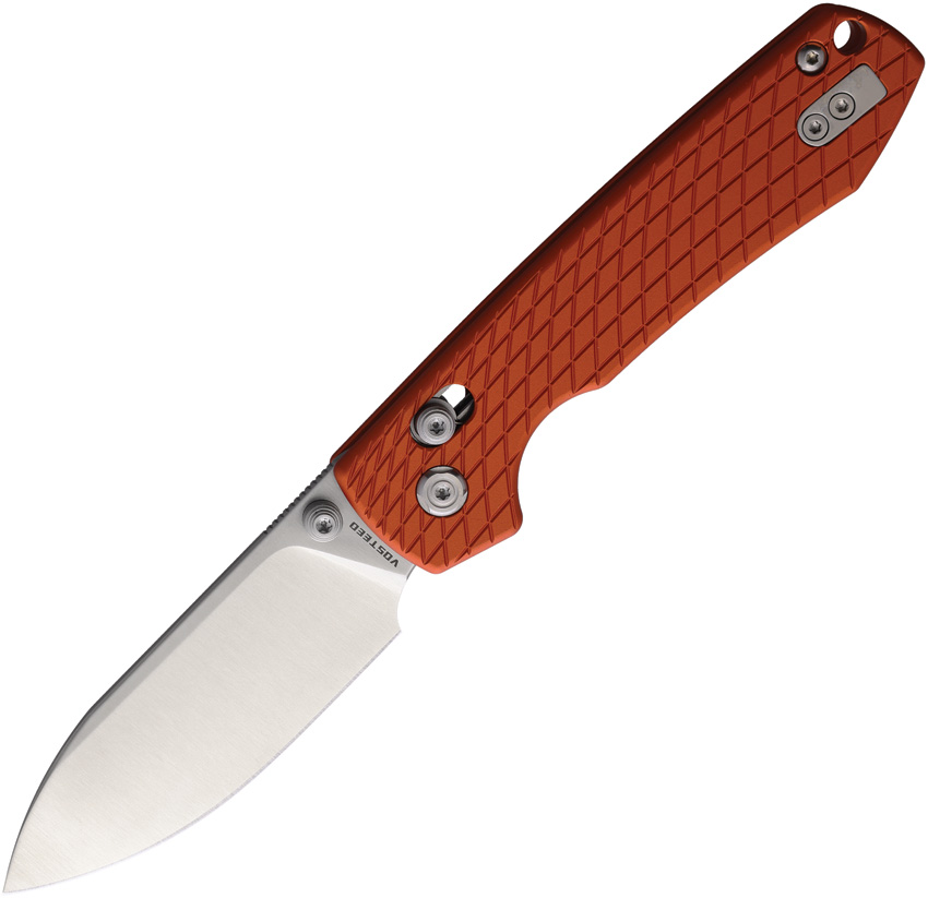 Vosteed Raccoon Crossbar Lock Pocket Knife Orange - VOSA0511