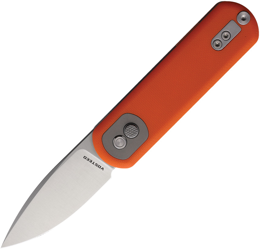 Vosteed Corgi Pup Trek Lock Pocket Knife Orange - VOSA0719