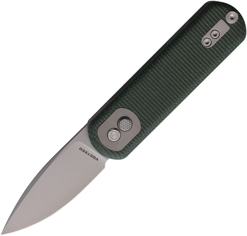 Vosteed Corgi Pup Trek Lock Pocket Knife Green - VOSA0720