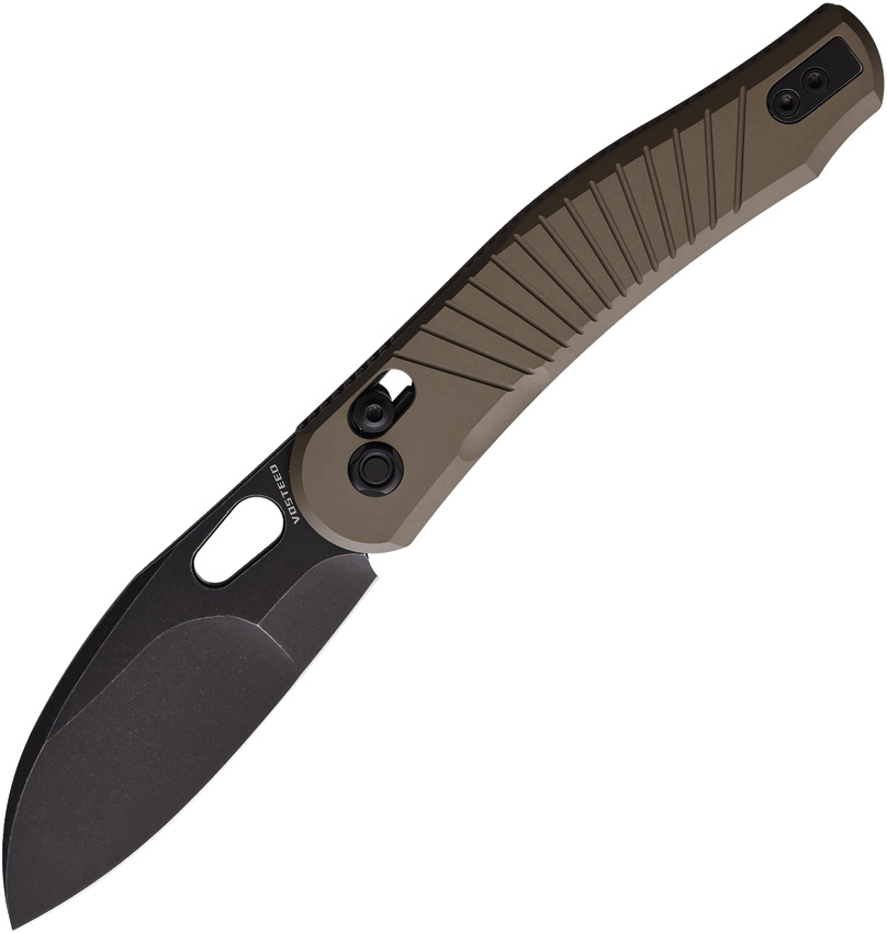 Vosteed Morel Crossbar Lock Pocket Knife Brown - VOSA1003