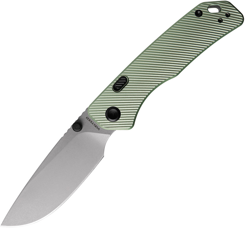 Vosteed Marten Top Linerlock Pocket Knife Green - VOSA1602